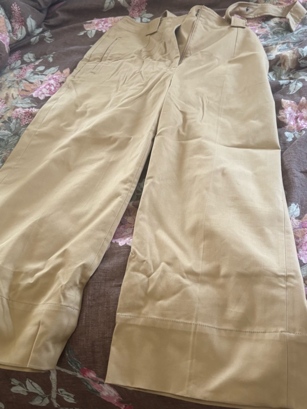 Banana Republic Camel/Tan High-Rise Trousers